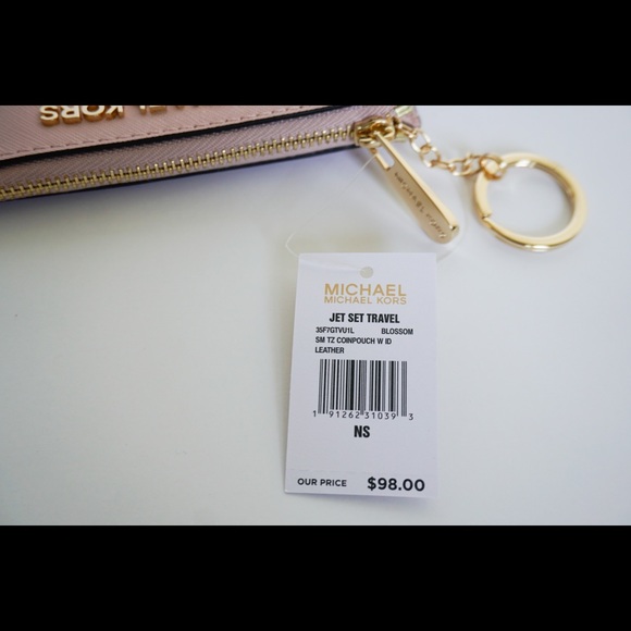 Michael Kors S Xbody Bag & Wallet MK Brown Pink - Picture 15 of 15